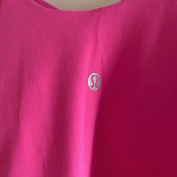 Lululemon Align Bodysuit 8" Sonic Pink ONSIE Size 10 - NEW! - Picture 7 of 15